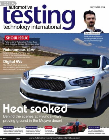 Automotive Testing Technology – 09/2014