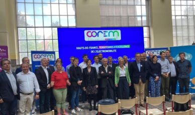 Engagé pour l’électromobilité régionale aux côtés du COREM et de ses partenaires
