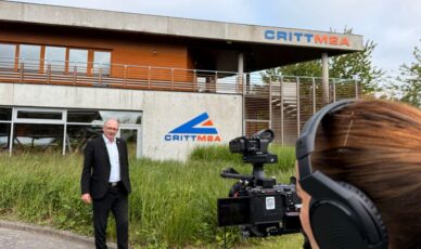 Le CRITT M2A en tournage pour un média national
