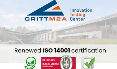 Renouvellement de la certification ISO 14001 au CRITT M2A