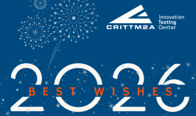 Le CRITT M2A vous souhaite une bonne année 2026